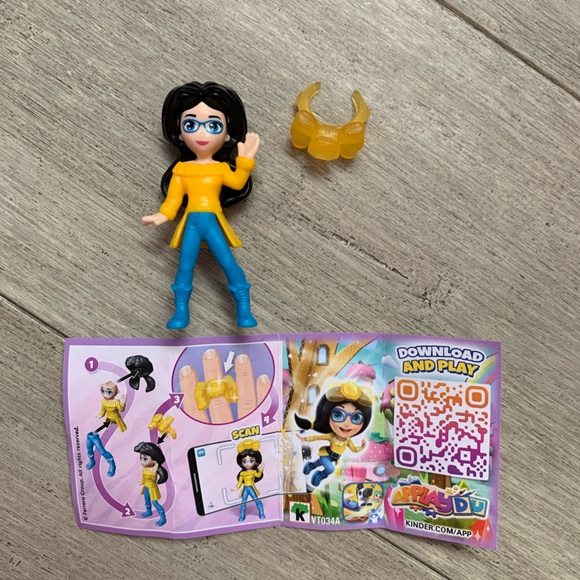 Kinder Other - Kinder egg doll with ring